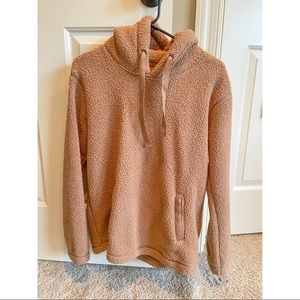 Abercrombie hooded Sherpa.